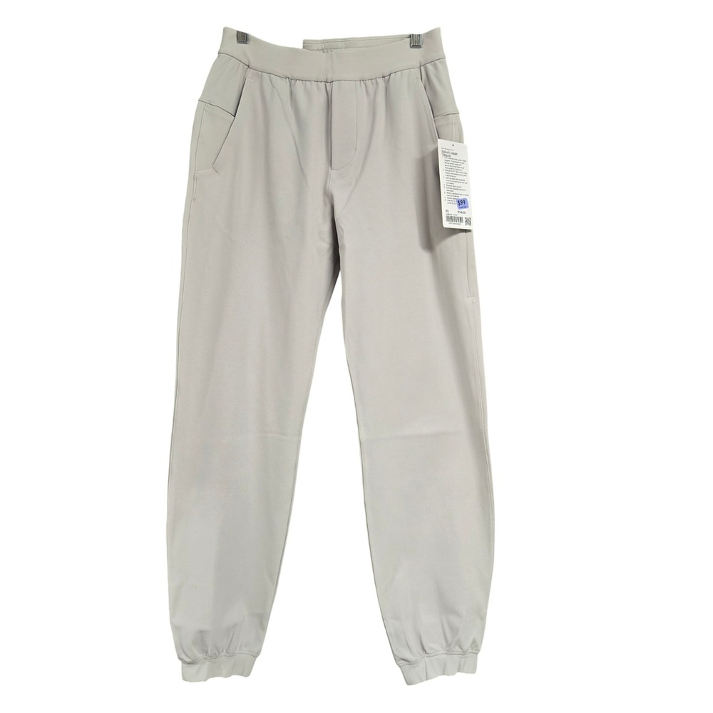 Lululemon Sojourn Jogger Warpstreme Pants Bone Dove‎ Grey DGVY Mens XS REG NWT
